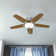 52" Kenbridge 5 - Blade Flush Mount Ceiling Fan with Pull Chain and Light Kit Included