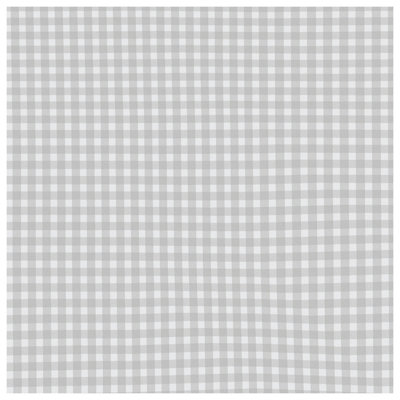 Gray Gingham Checkered Comforter