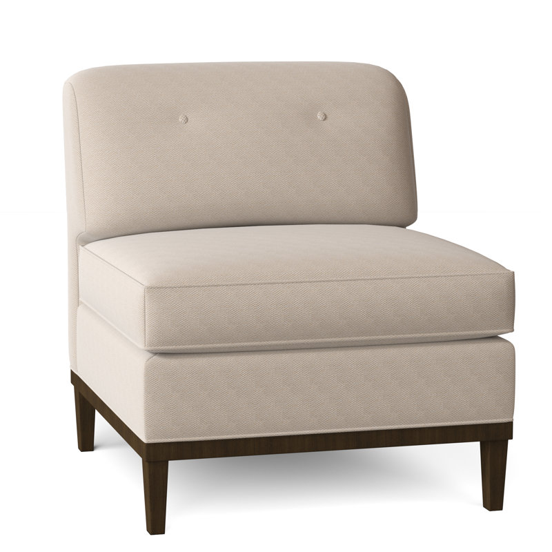 Avalon Slipper Chair, Alexis Beige, Café