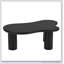 Table basse 44 po x 25,9 po facile à assembler avec plateau de 1,5 po d'épaisseur, parfaite pour les espaces de vie modernes-72708538