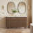 Brown Reeded