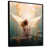 Black Floater Framed