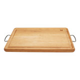 ZWILLING Cherry Carving Board With Handles 20-Inch X 15-Inch X 1-Inch