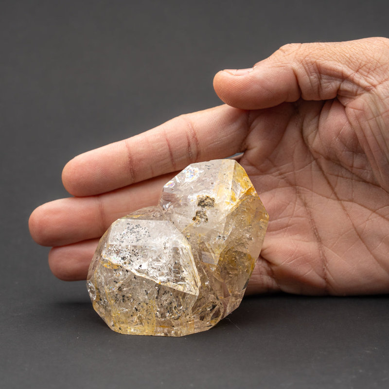Herkimer Quartz Cluster From Herkimer County, New York (164.8 Grams)