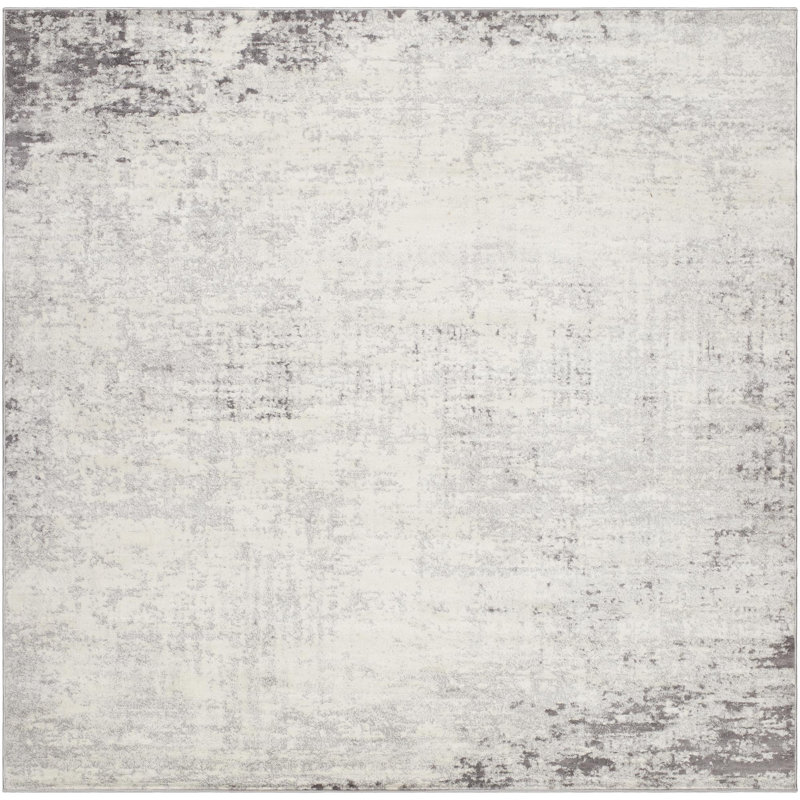 Haili Abstract Indoor Rug, Square 7'10" Square