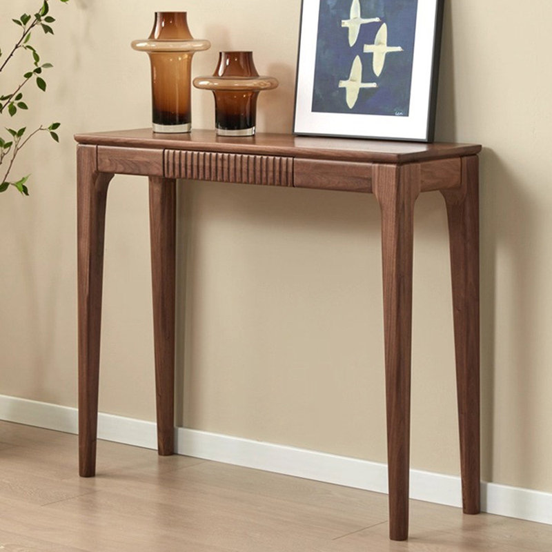 Console simple de style chinois, 33.5" H x 39.4" W x 12.6" D