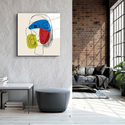 Superbe peinture décorative en verre trempé 23,6 po x 23,6 po | 100% verre trempé, épaisseur: 0,16 pouce | Impression UV pour des couleurs éclatantes | Art mural parfait pour la décoration de la maison ou du bureau, design moderne et élégant