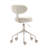 Pneumatic Swivel Rolling Stool Chair with Backrest 503 KAI-1721655231