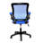 Techni Mobili Mesh Task Office Chair With Flip Up Arms, Blue