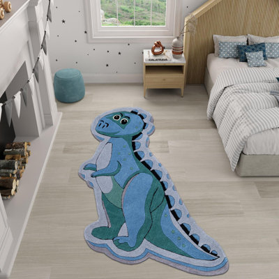 Tapis en laine Unique Loom Dino Playtime