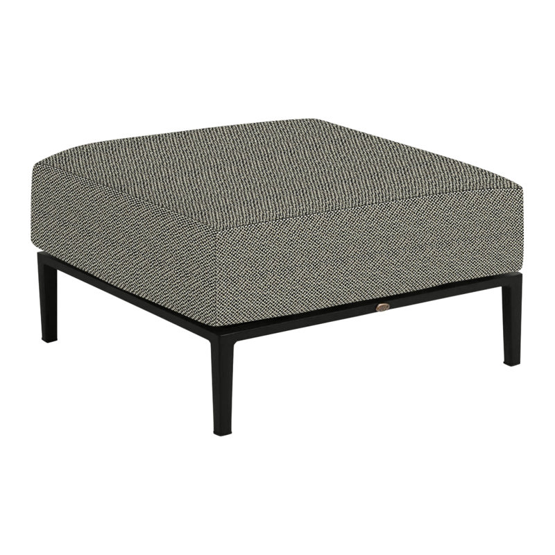 Repose-pieds Havana, Intermix écorce, Chalk/Natural Cane, No welt/Standard fill