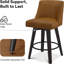 Tabouret de comptoir pivotant en bois massif Makiba de 26 po (ensemble de 1/2/4)-134682162-98270663