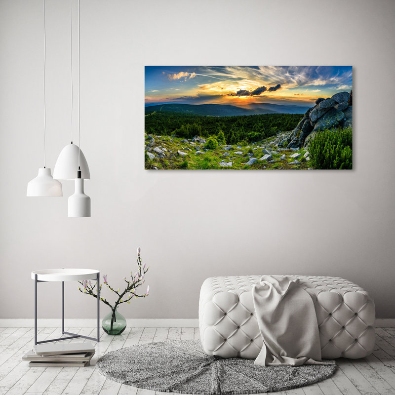 Mountain Panorama - Wrapped Canvas Print
