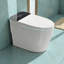 Toilette intelligente une pièce avec chasse d'eau, siège chauffant et télécommande Smart