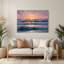 Art mural en métal Coastal Dawn Patrol-449201805