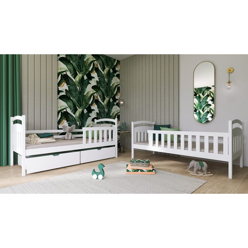 Seb Bunk Bed with Storage Included, White