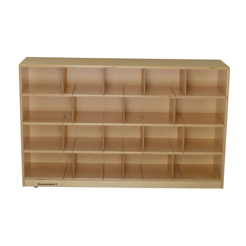Casier à compartiments avec plateaux