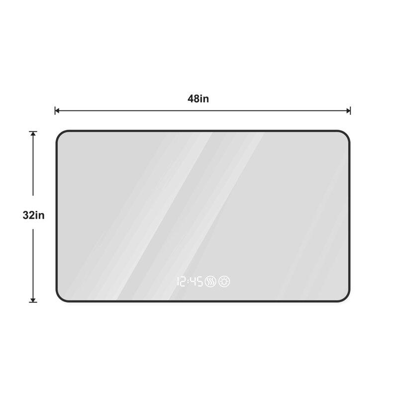 Miroir mural 48X32