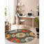 Tapis Bungalow Rose Oualida Caimin-1065620997