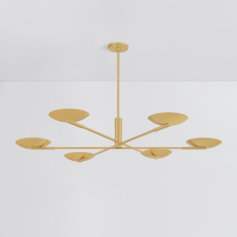 Lustre Johnson en laiton vieilli