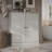 Palace Imports 100% Solid Wood Bathroom Storage Cabinet, Shaker Doors, Adjustable Shelves, 32" Wide, 35.75" Tall-1224656008