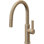 Corsano Contemporary Pull Down Kitchen Faucet with Button Sprayer Low Arc Spout and FB Series Handle