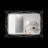Monterey Glass Frame Mirror