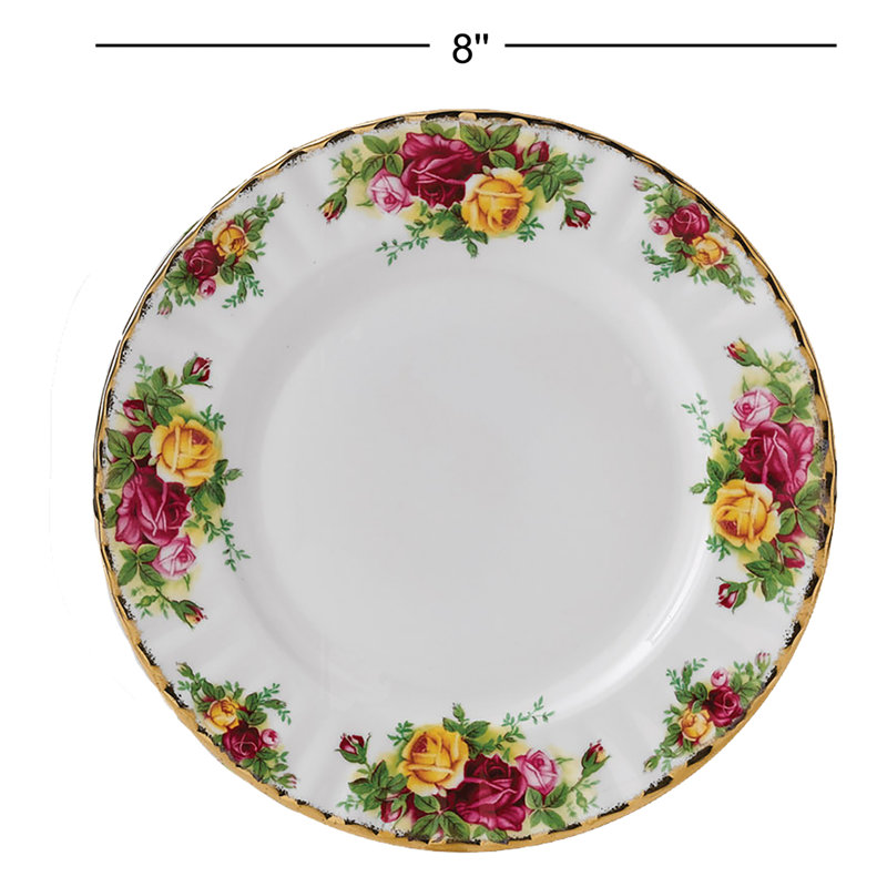 Royal Albert Old Country Roses Bone China Salad Plate