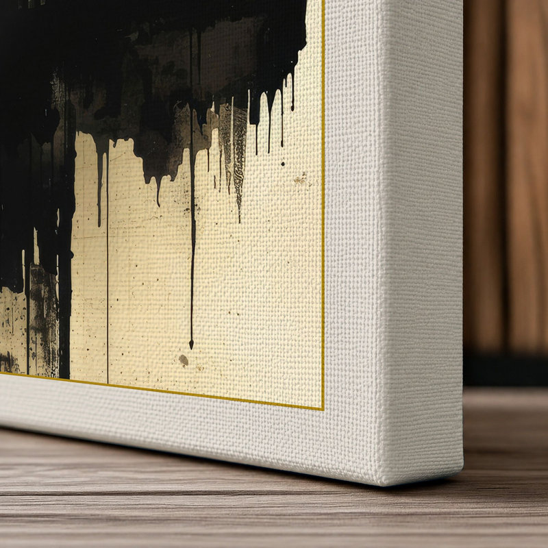 Urban Verticals Industrial - Wrapped Canvas, 36x24 - 91.4 x 61.0 cm, Cream Border