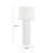 Cleopatra Cream Linen Floor Lamp