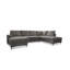 Lofty Lilly 8 seater Corner Sofa Bed-92302266-92302267