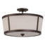3 - Light Outdoor Semi Flush Mount