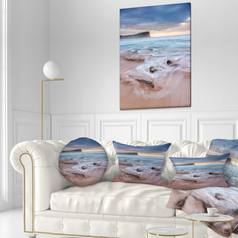 Housse et insert de coussin Bright Sea, Carré 16 po x 16 po