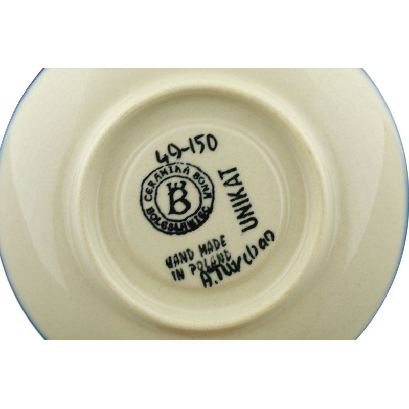 Polish Pottery 6" Saucer