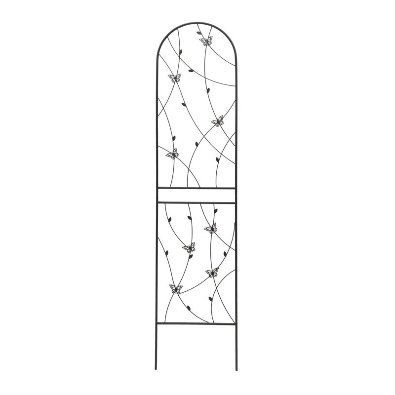 Versatile Metal Trellis for Outdoor Gardens, Enhancing Plant Growth and Beauty