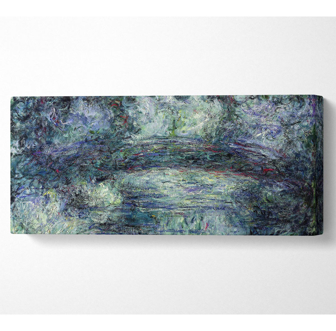 Monet Japanische Brücke Panoramaleinwand