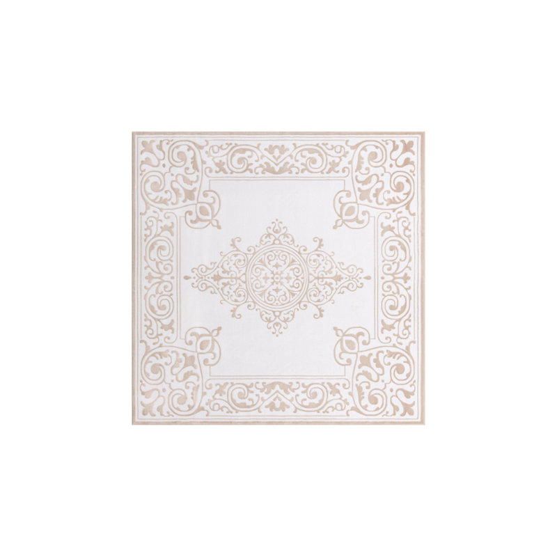 Nannore Oriental Indoor Rug, Square 7'10"