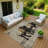 Machine Washable Indoor/Outdoor Boruta ACN2245 Animal Rug-641370080