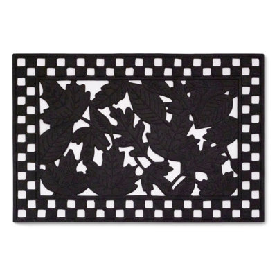 Autumn Leaves Rubber Entrance Mat