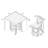 5 Piece Counter Height Dining Set
