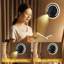 Wall-Mounted Rotating Bedside Lamp-1083274127