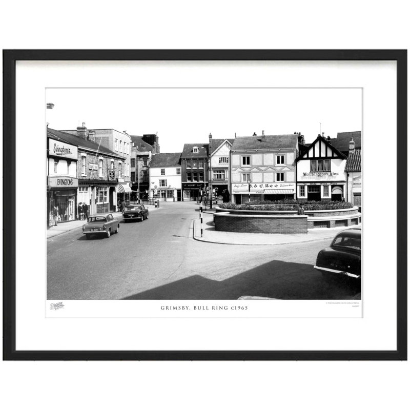 Grimsby, Bull Ring C1965 by Francis Frith - Single Picture Frame Print, 60cm H x 80cm W x 2.3cm D
