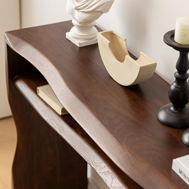 Console Modern Minimalist, H 29,53 po x l 59,06 po x P 11,81 po, Brun