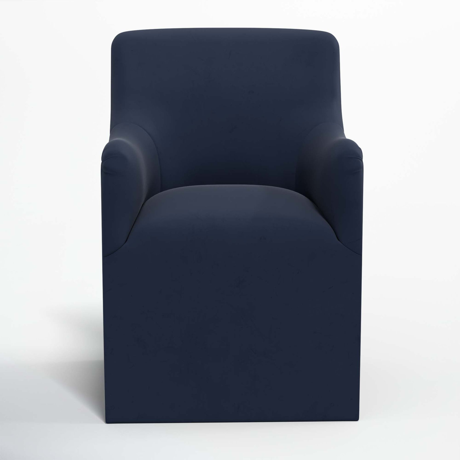 Howth Dining Armchair, Classic Ink Performance Velvet
