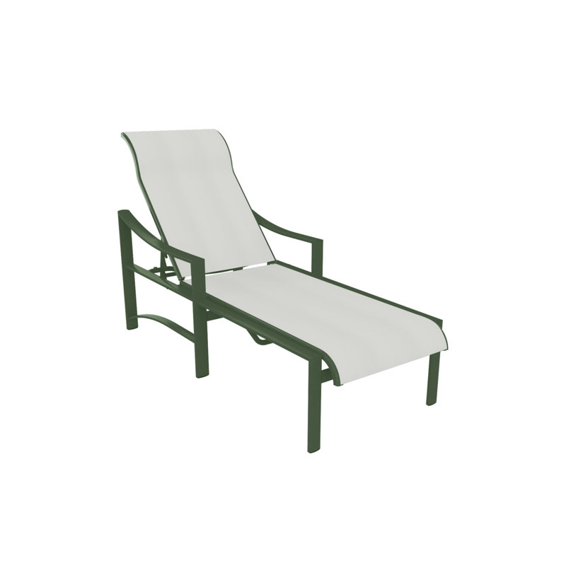 Kenzo Outdoor Chaise Lounge, Bogota, Shell