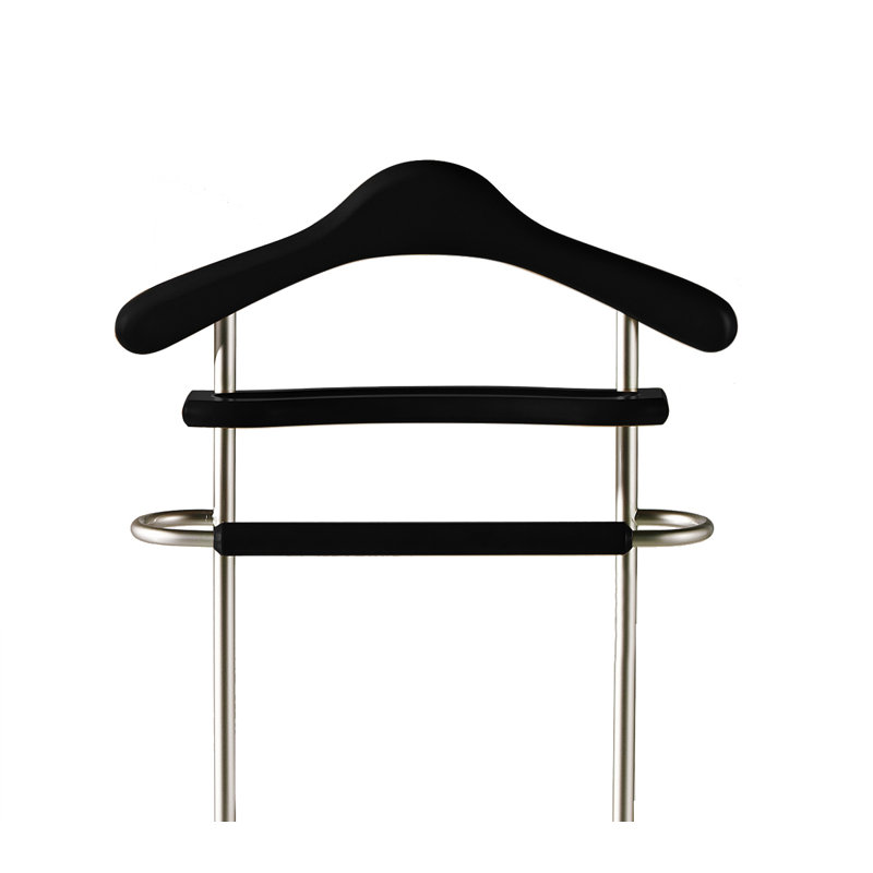 Beeks Freestanding Valet Stand, Black