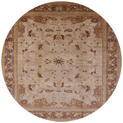 Tapis oriental brun / gris khajag