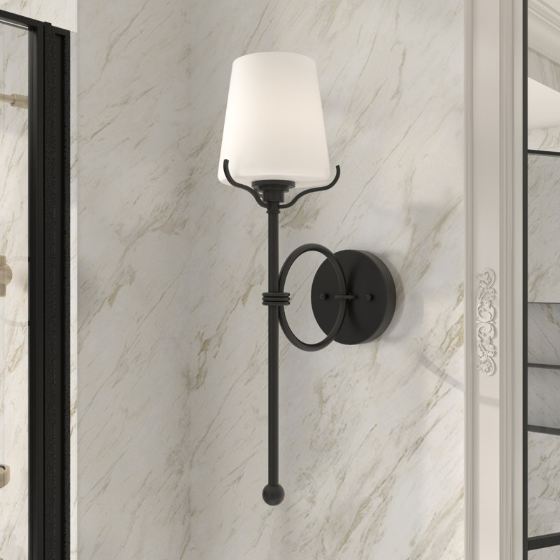 Areyona 1 - Light Dimmable Wallchiere, Aged Zinc