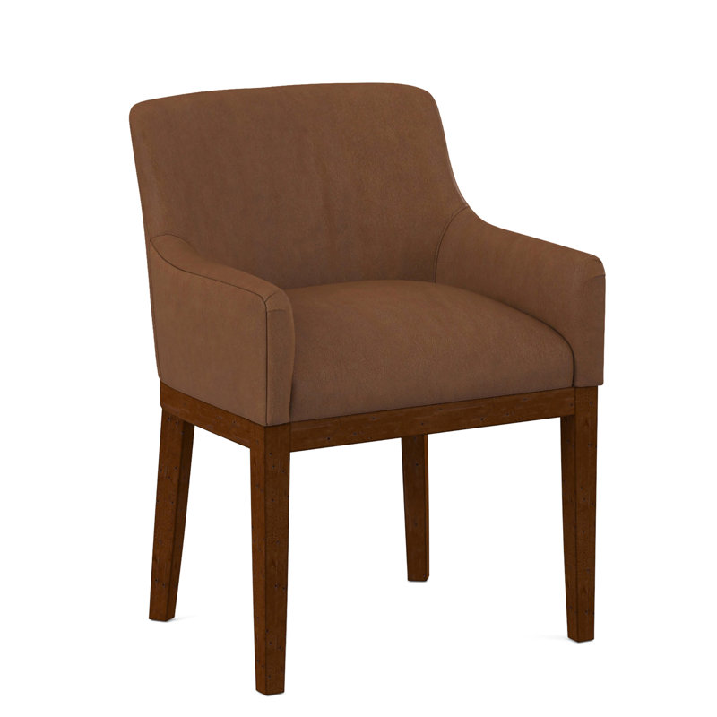 Upholstered Arm Chair, Applause Bravo, White