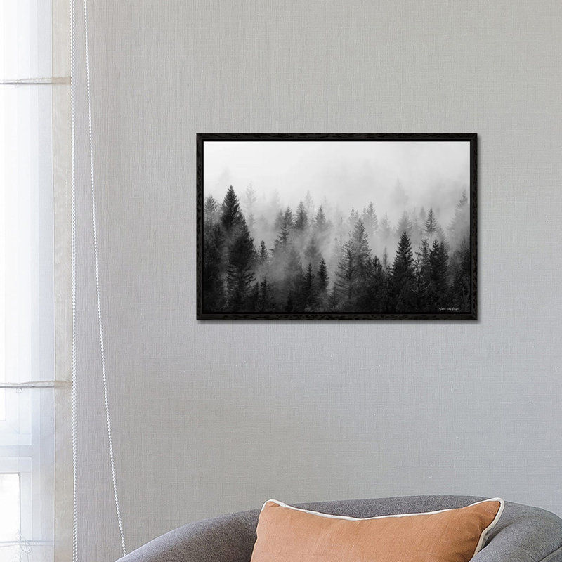 Forest - Print on Canvas, Black Framed, 66.04 cm H x 45.72 cm W